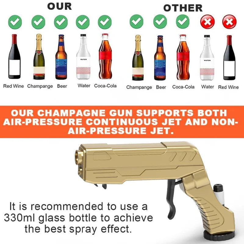 Champagne Gun for Party Atmosphere