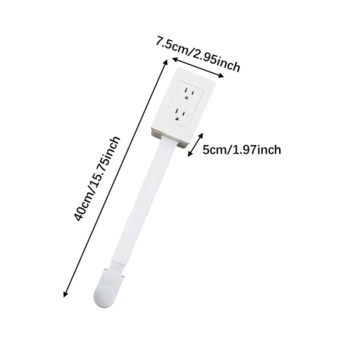 Power Socket Outlet Extender