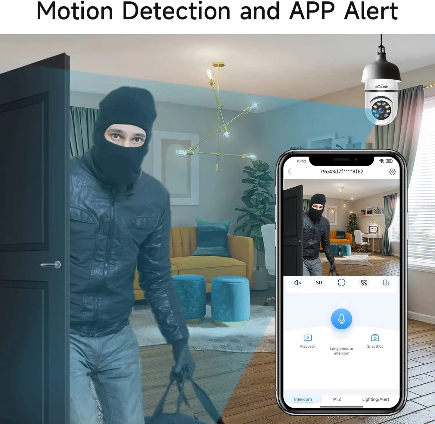 Wireless Bulb Camera