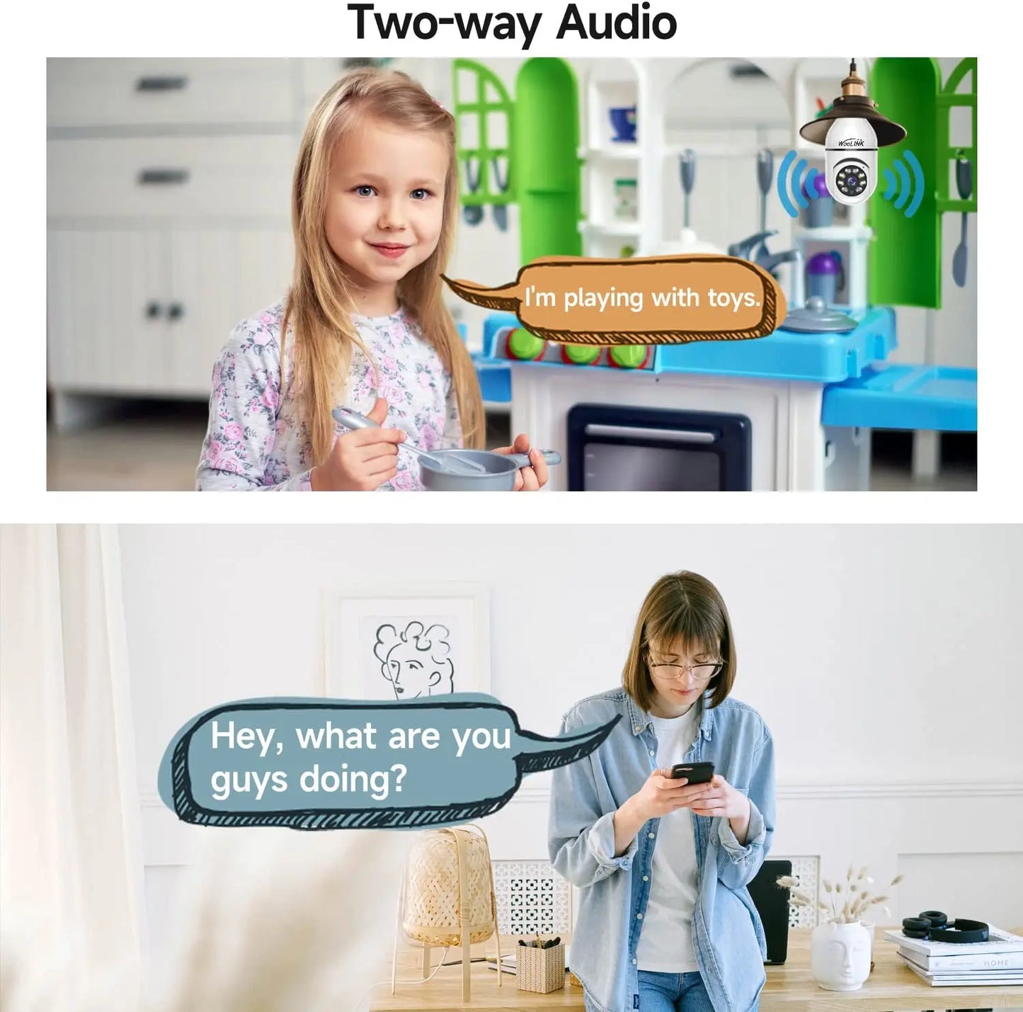 Wireless Bulb Camera